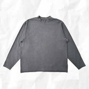 YZY GAP Premium Heavyweight Crew Neck T-shirt Long Sleeve